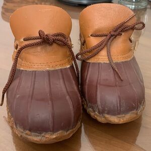 Spoto Brown and Tan Wonen’s Duck Shoes